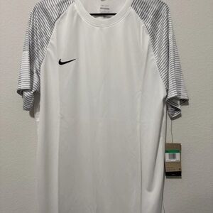 Nike Men's XL Dri-FIT Academy Soccer Performance Jersey Shirt White DH8033-100